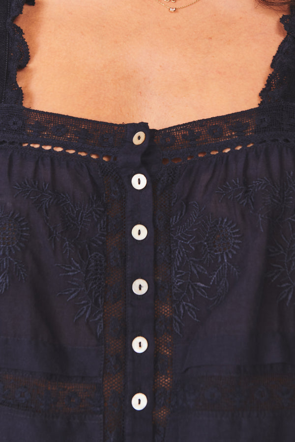 Sully Top Apparel LoveShackFancy   