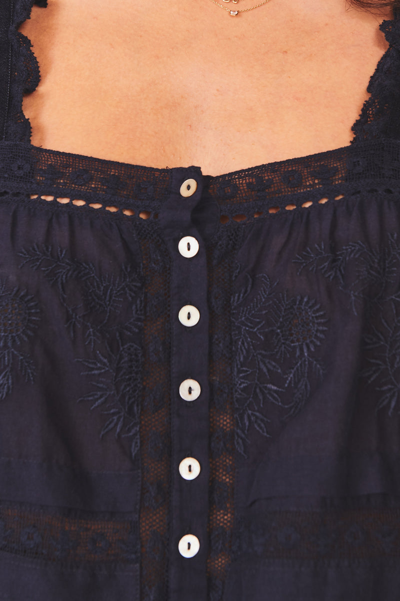 Sully Top Apparel LoveShackFancy   