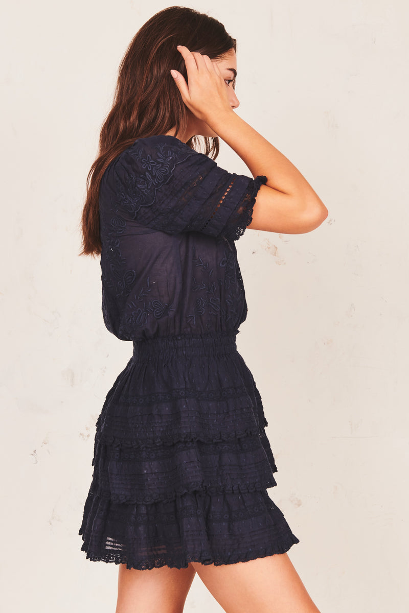 Quincy Mini Dress Apparel LoveShackFancy   