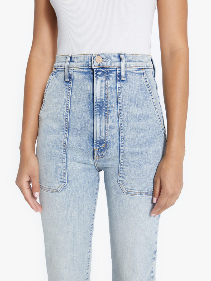 The Wrapper Patch Springy Ankle Apparel Mother Denim   