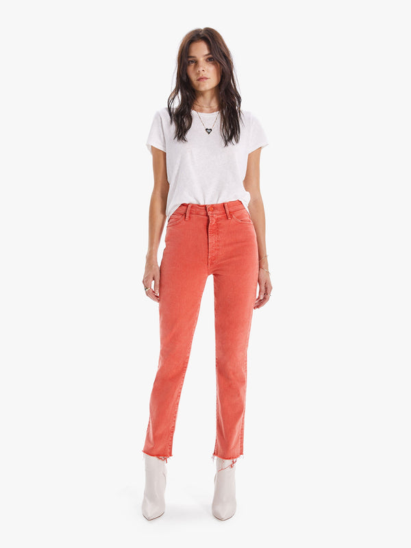 The Swooner Rascal Ankle Fray Apparel & Accessories Mother Denim   