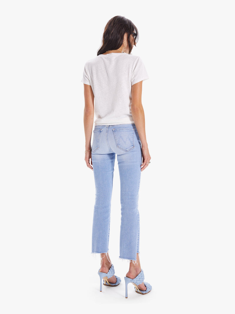 The Insider Crop Step Fray Apparel & Accessories Mother Denim   