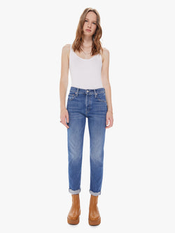 The Scrapper Cuff Ankle Fray Apparel & Accessories Mother Denim   
