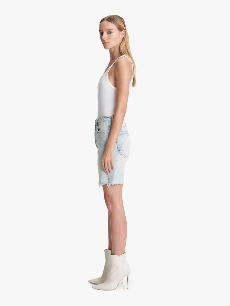 Tripper Cutoff Frayed Denim Shorts Apparel Mother Denim 25 Skating On Thin Ice 
