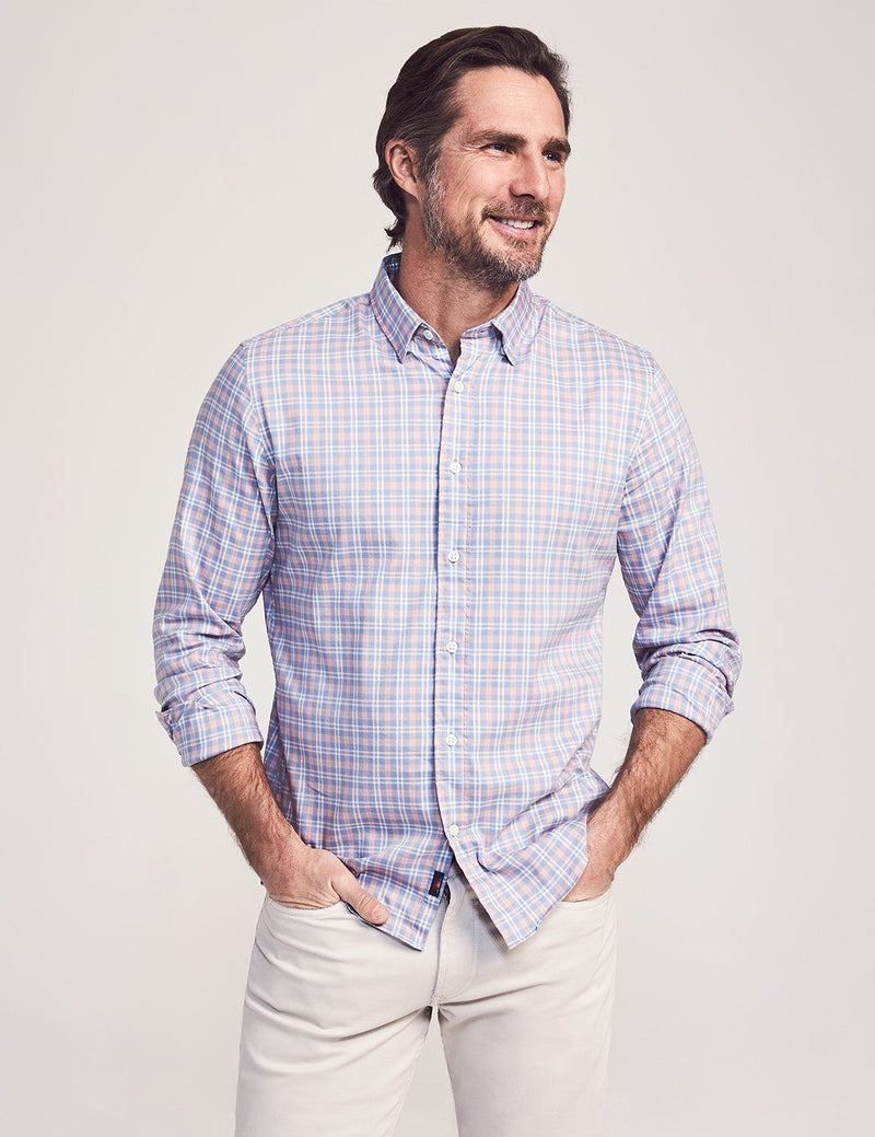 Movement Button-Down Shirt Apparel Faherty Redondo Plaid Medium 