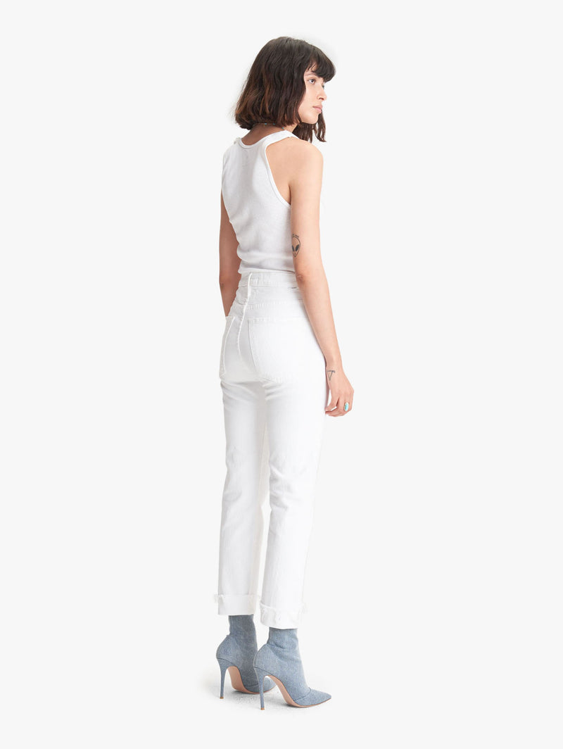 Scrapper Cuff Ankle Fray Jeans Apparel Mother Denim   