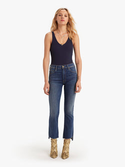 Insider Crop Step Fray Jeans Apparel Mother Denim Not Rough Enough 24 