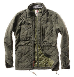 Quilted Tanker Jacket Apparel Relwen   