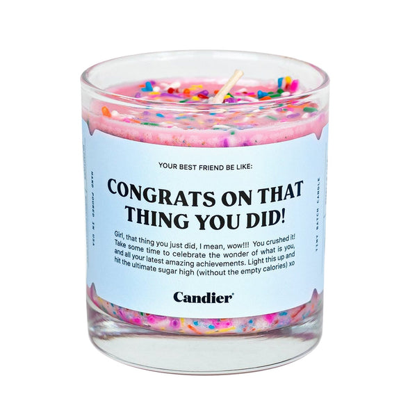 Congrats Candle Apparel & Accessories Ryan Porter   