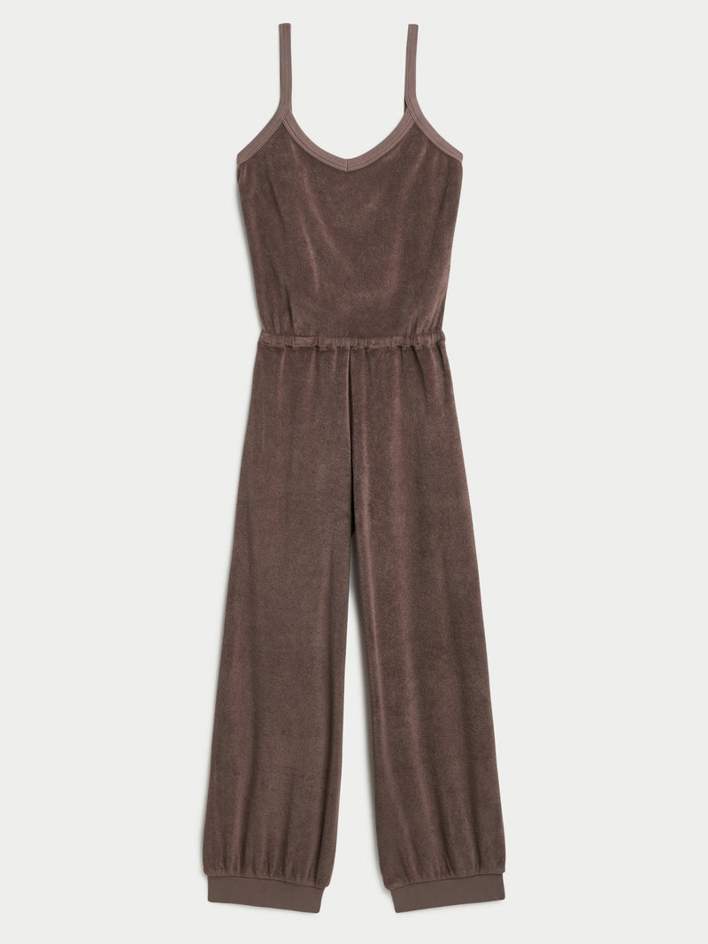 The Giorgi Tank Jumpsuit in Terry  Suzie Kondi   