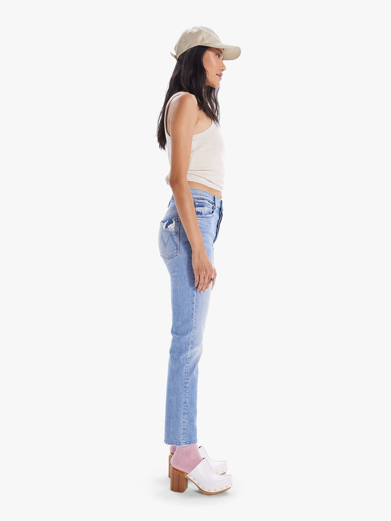 High Waisted Hiker Hoover Apparel & Accessories Mother Denim   