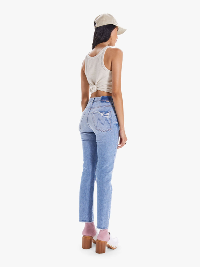High Waisted Hiker Hoover Apparel & Accessories Mother Denim   