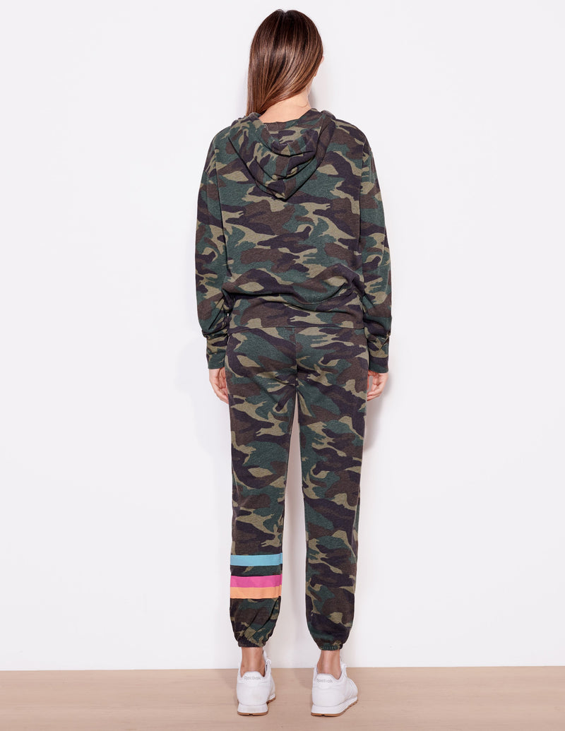 Mini Heart Camo Hoodie Apparel Sundry   