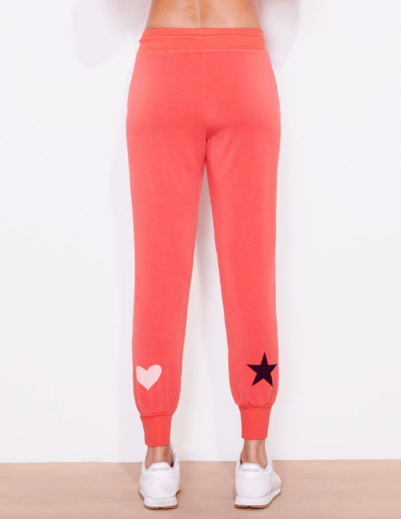 Star & Heart Jogger Apparel Sundry   