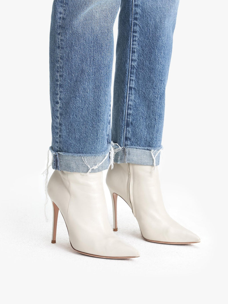 Scrapper Cuff Ankle Fray Jeans Apparel Mother Denim   