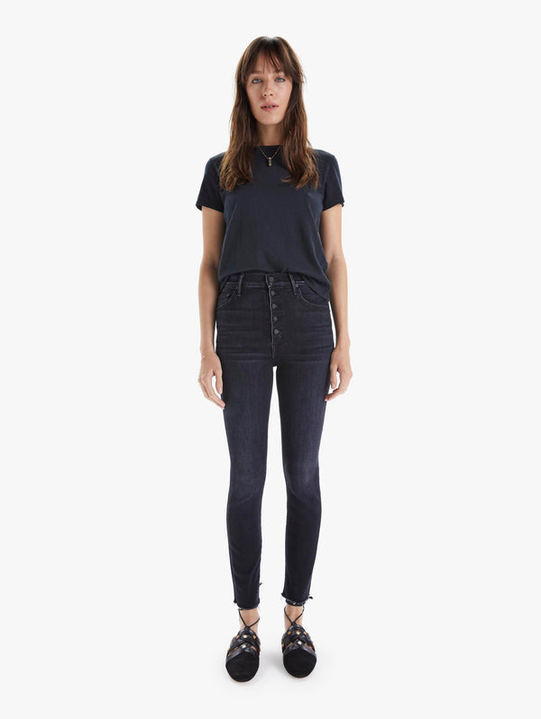 The Pixie Swooner Ankle Fray Apparel & Accessories Mother Denim   