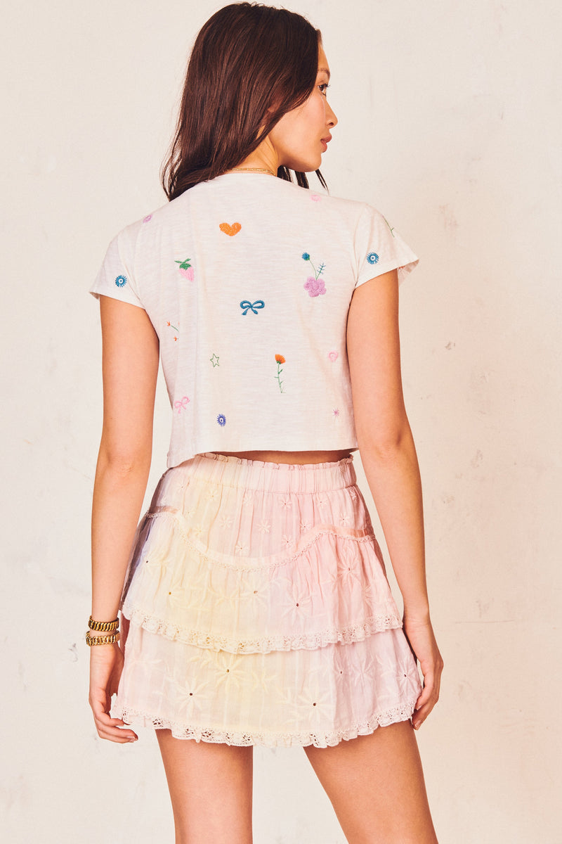 Tully Mini Skirt Apparel LoveShackFancy   