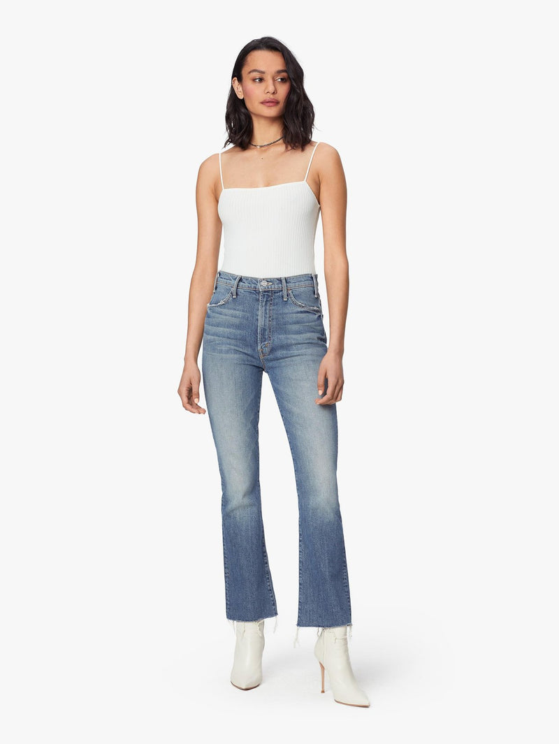 The Hustler Ankle Fray Apparel Mother Denim 24 We All Scream 