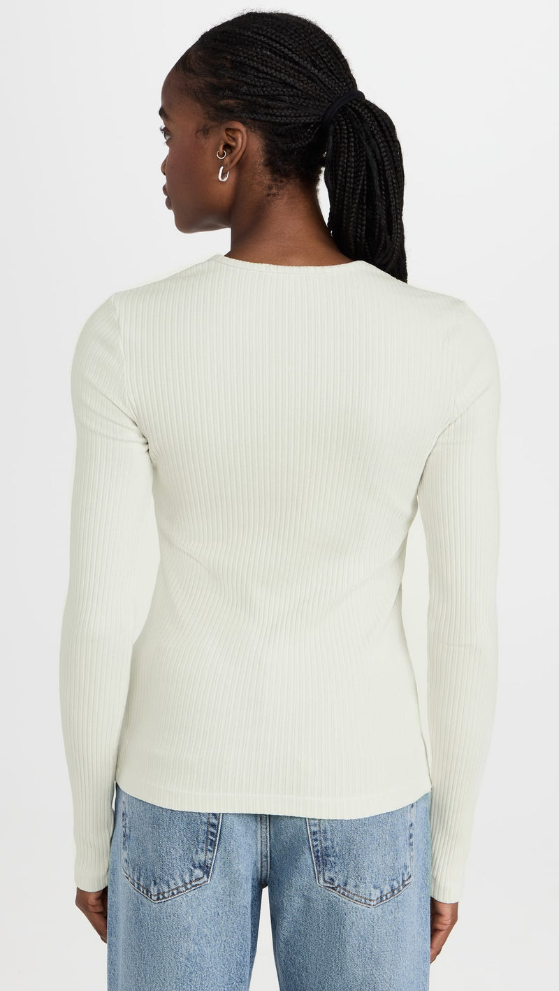 Lyza Cut Out Rib Top Apparel & Accessories AGOLDE   