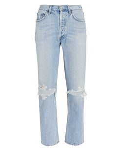 Riley High-Rise Cropped Jean Apparel AGOLDE   