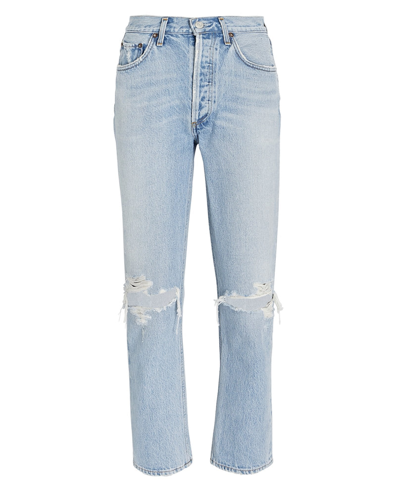 Riley High-Rise Cropped Jean Apparel AGOLDE   