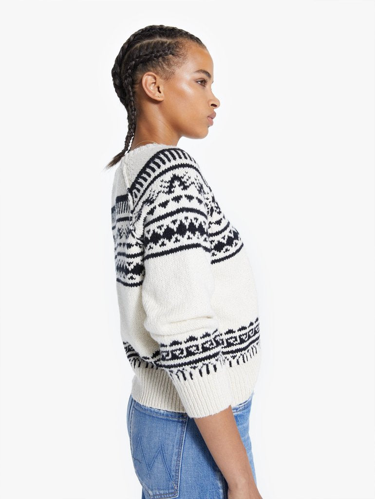 The Boat Square Jumper Apparel Mother Denim   