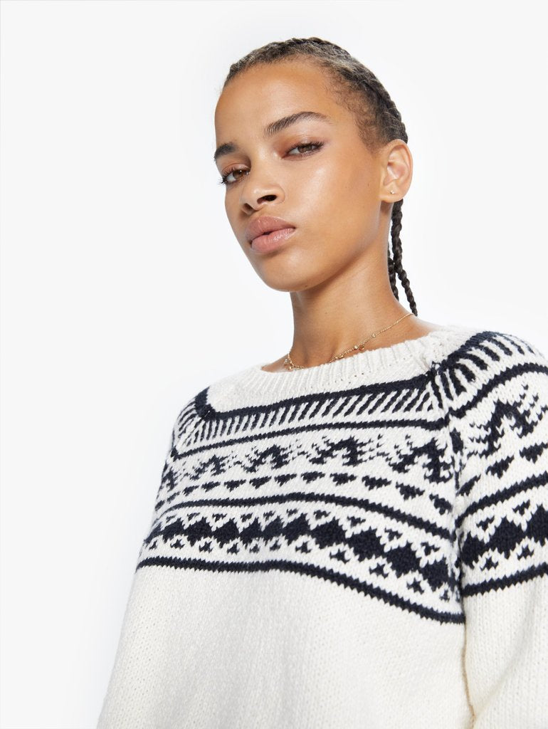 The Boat Square Jumper Apparel Mother Denim   