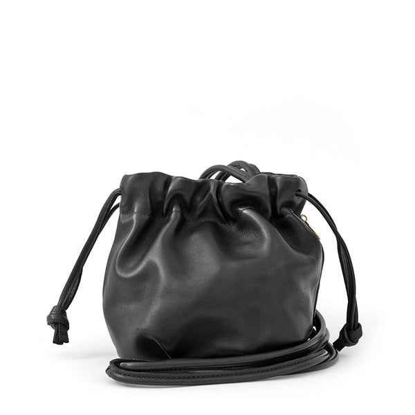 Clare V. Petit Henri Maison Bag in Black Nappa