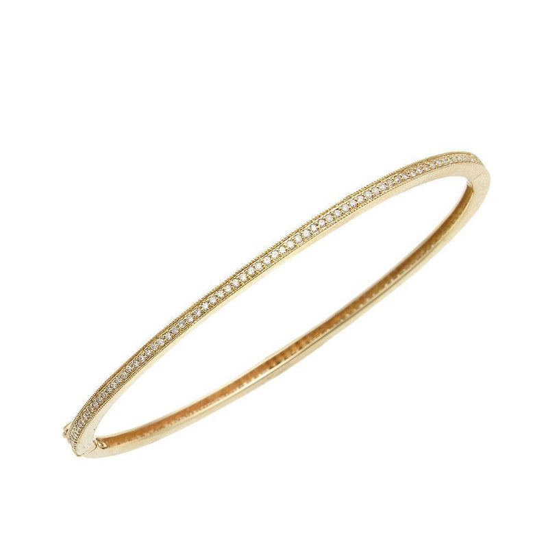 Diamond Eternity Bangle Jewelry Liven   