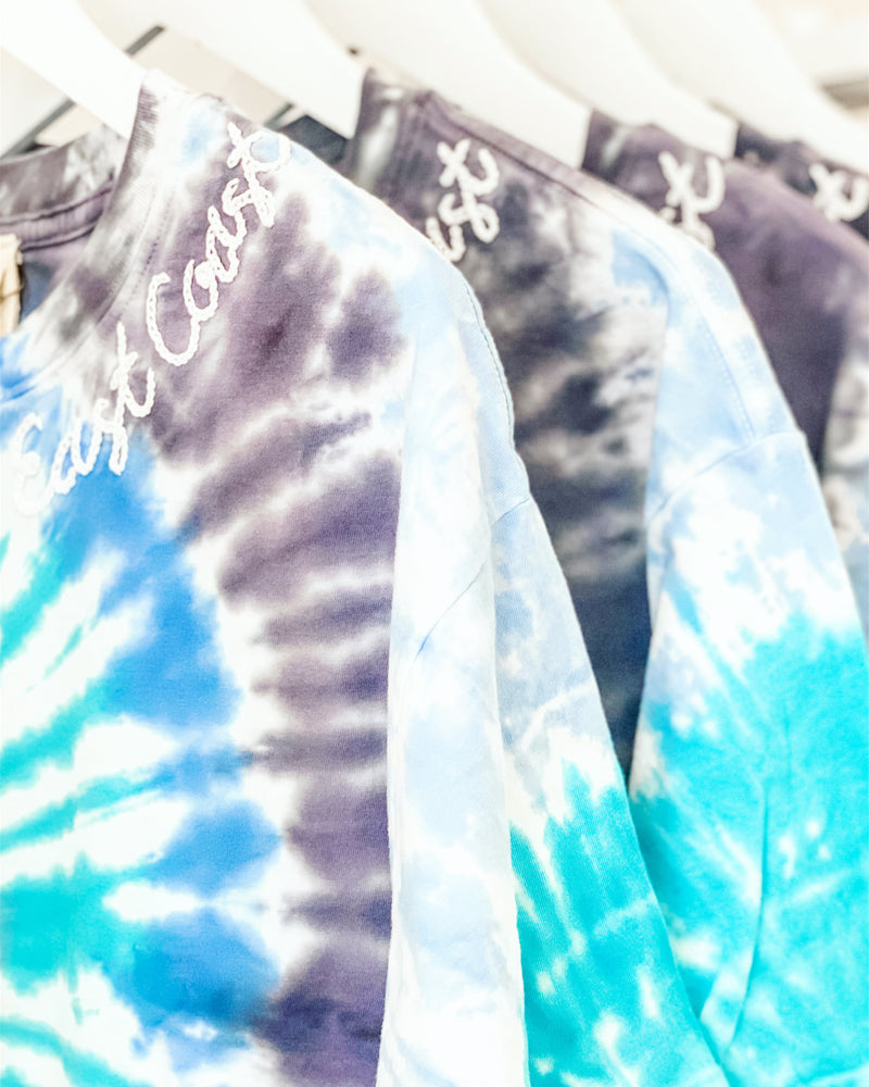 Cosmo Tie Dye "East Coast" Tee Apparel I Stole My Boyfriends Shirt   