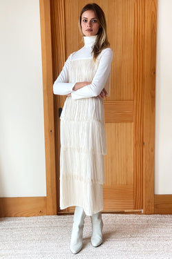 Fringe Midi Dress Apparel Emerson Fry   