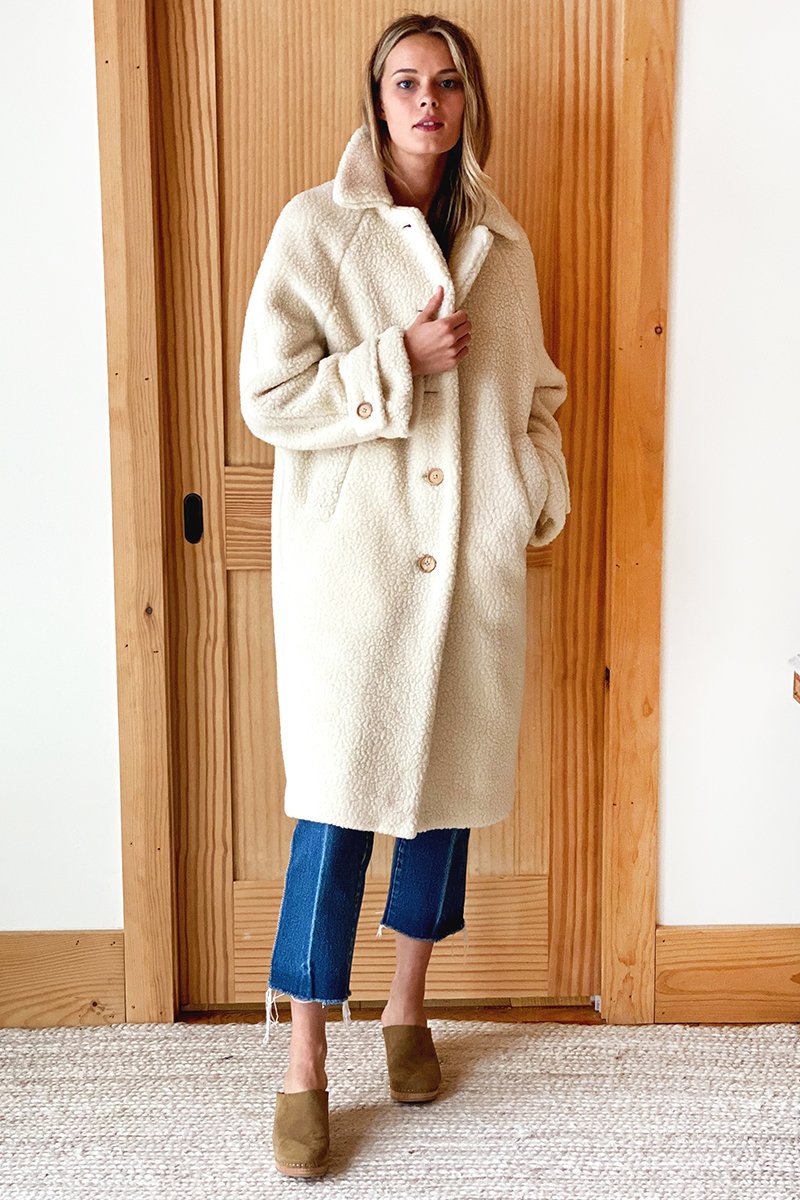 Matisse Sherpa Coat Apparel & Accessories Emerson Fry   