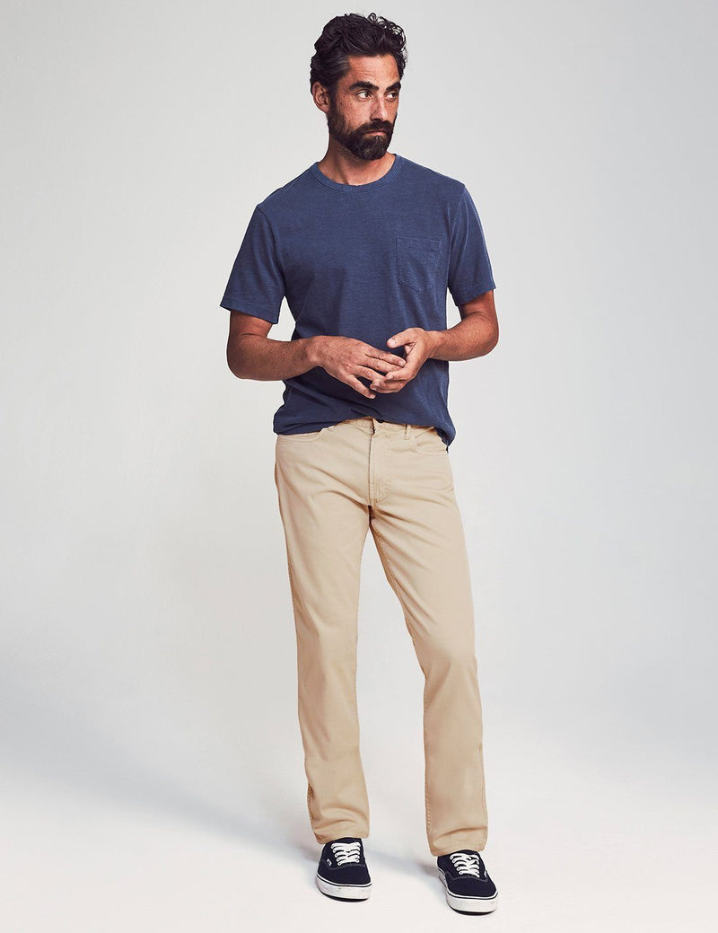 Comfort Twill 5-Pocket Apparel Faherty   