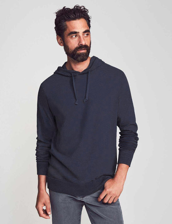 Slub Cotton Hoodie Apparel Faherty   