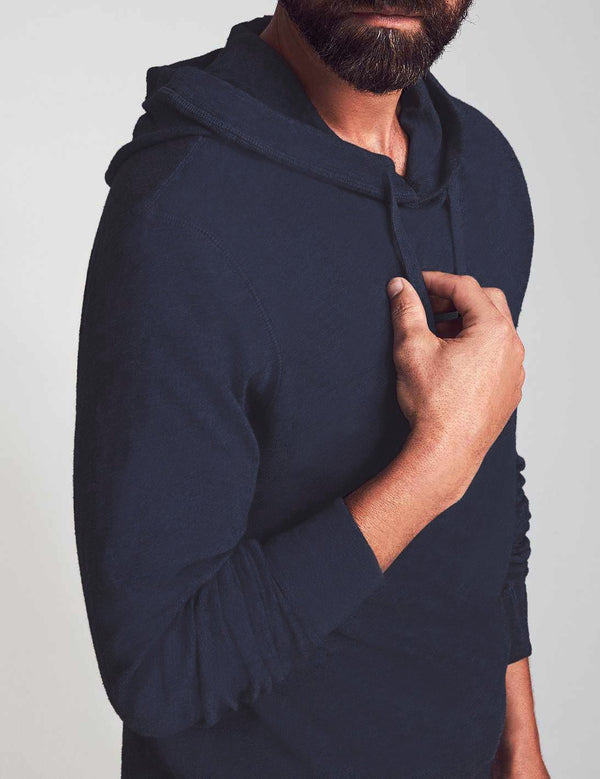 Slub Cotton Hoodie Apparel Faherty   