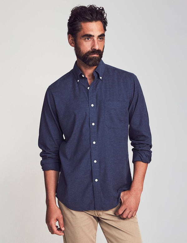 Stretch Oxford Shirt Apparel Faherty   