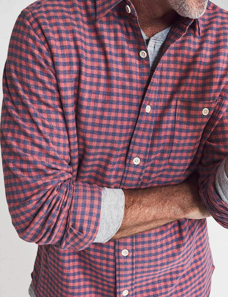 Stretch Seaview Flannel Apparel Faherty   