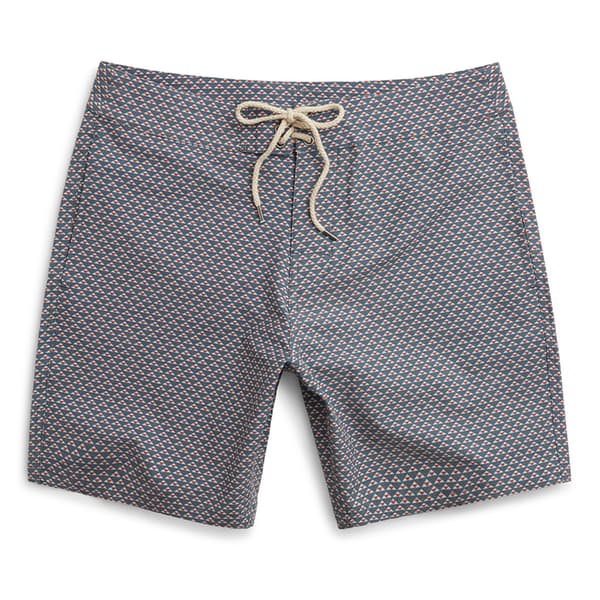 Classic 7" Boardshort Apparel Faherty Geo Pyramid 31 