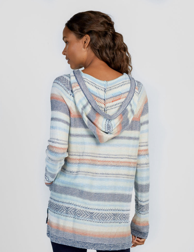 Mesa Sweater Poncho Apparel Faherty   