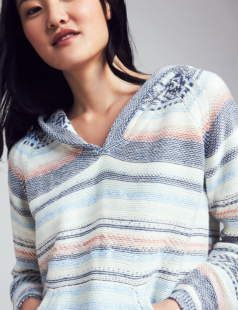 Mesa Sweater Poncho Apparel Faherty   