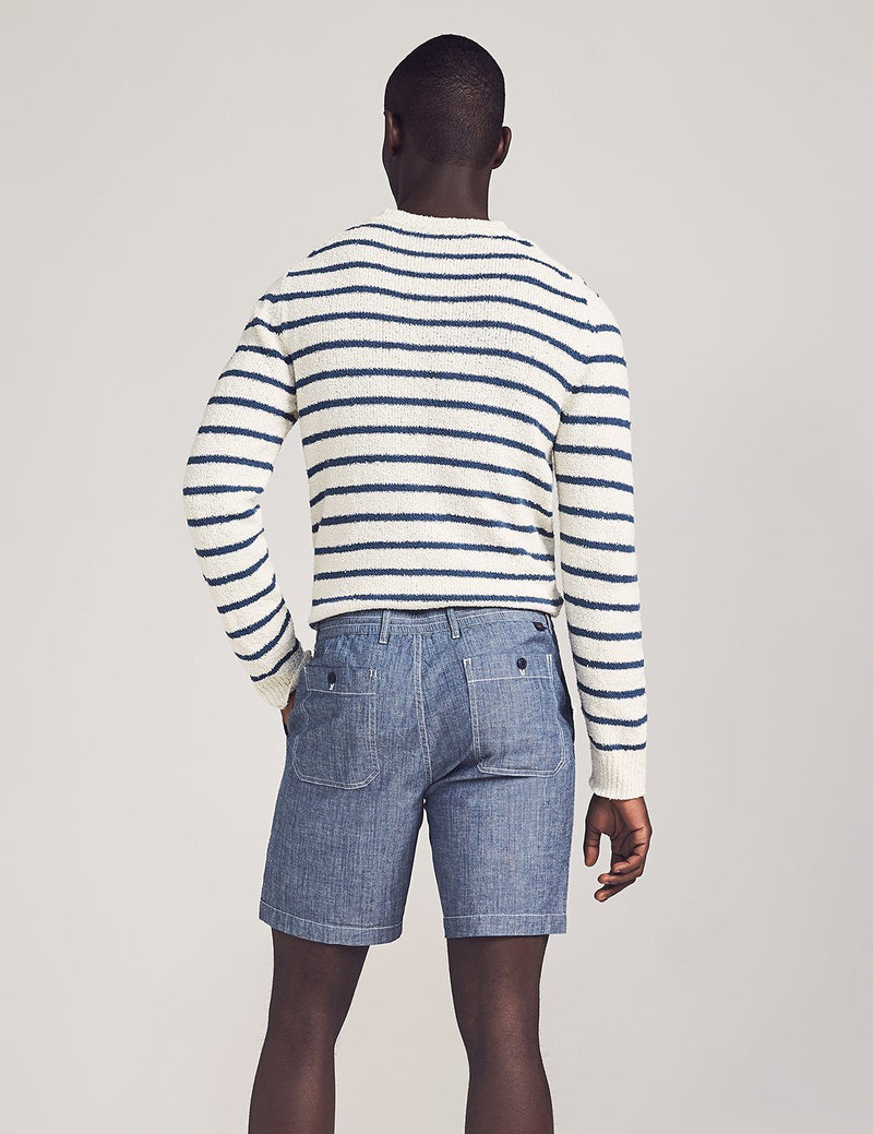 Picard Chambray Short Apparel Faherty   