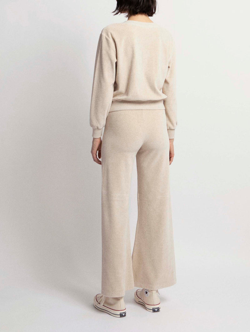 The Heather Velour Vari V-Neck Top  Suzie Kondi   