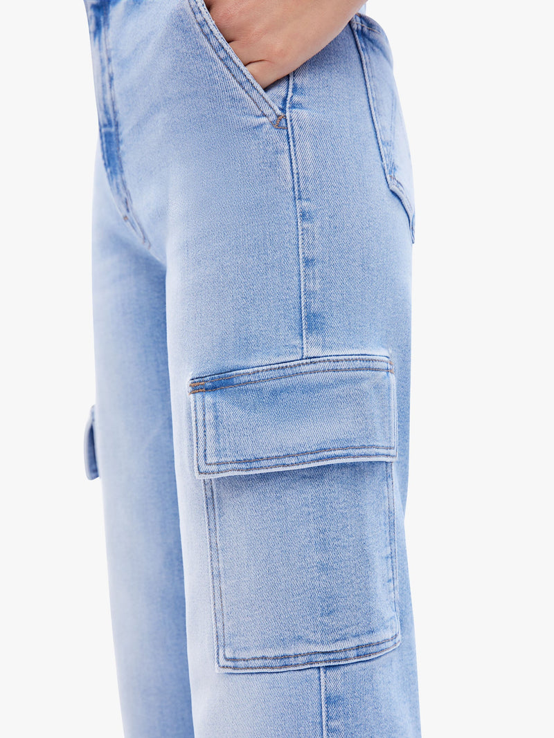 The Straight Up Rambler Cargo Ankle  Mother Denim   