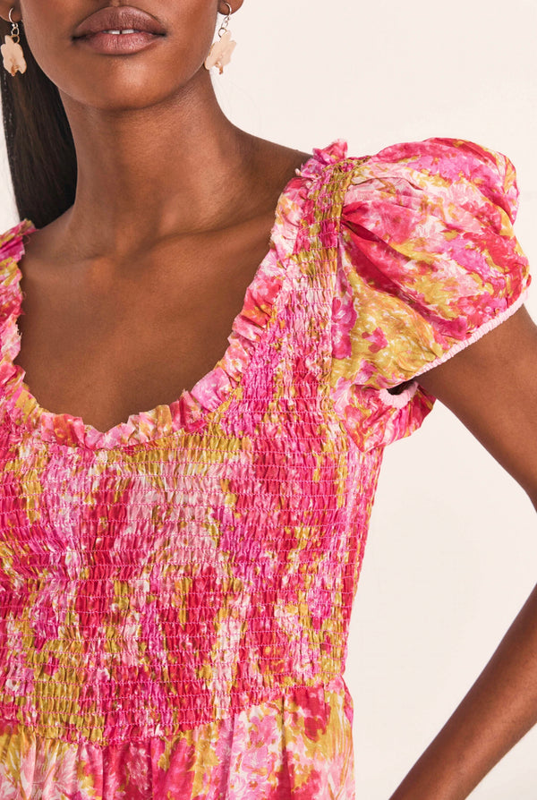 Elisabelle Midi Dress Apparel & Accessories LoveShackFancy   