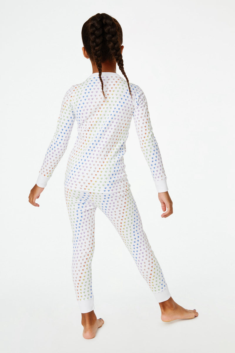 Kids Disco Heart Pajama Set Apparel Roller Rabbit   