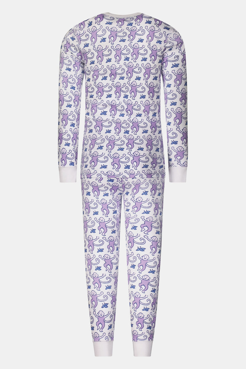 Kids Monkey Pajama Set Apparel Roller Rabbit   