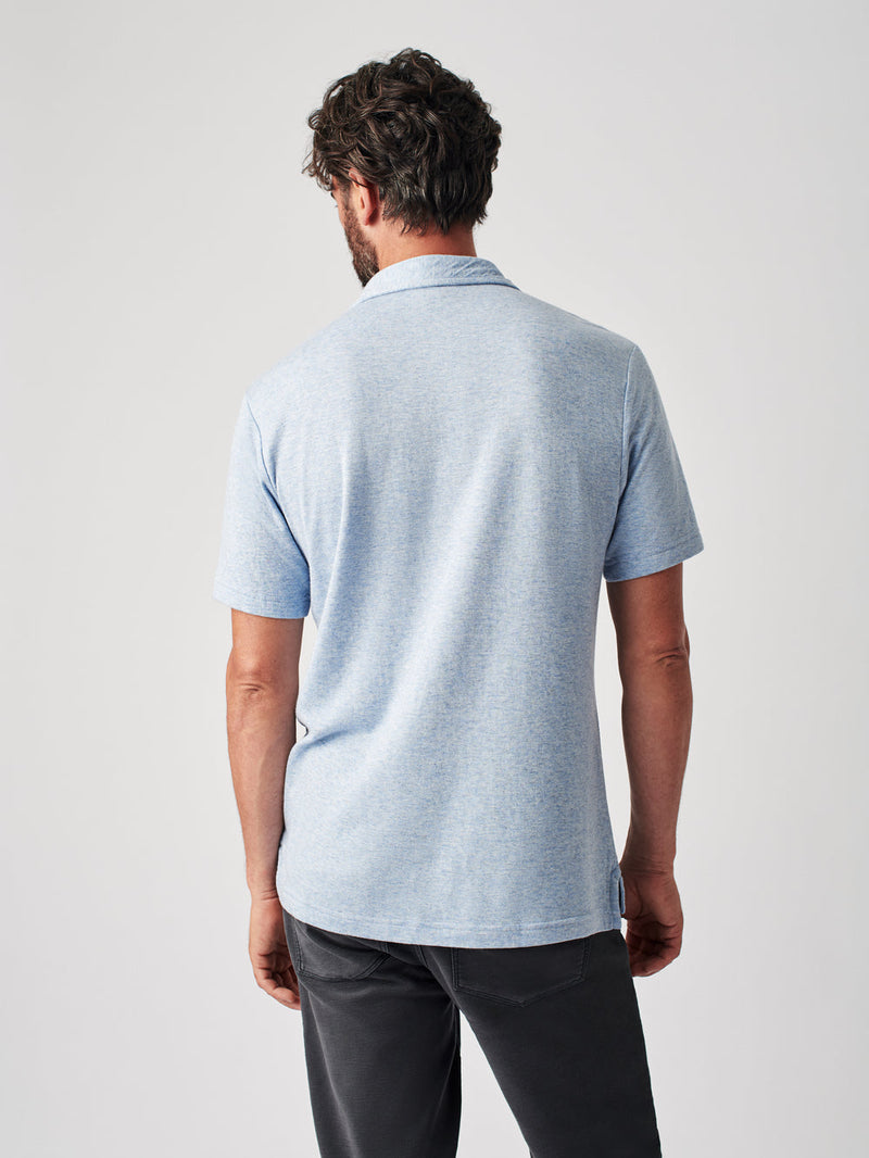Cloud SS Sleeve Polo Apparel & Accessories Faherty   