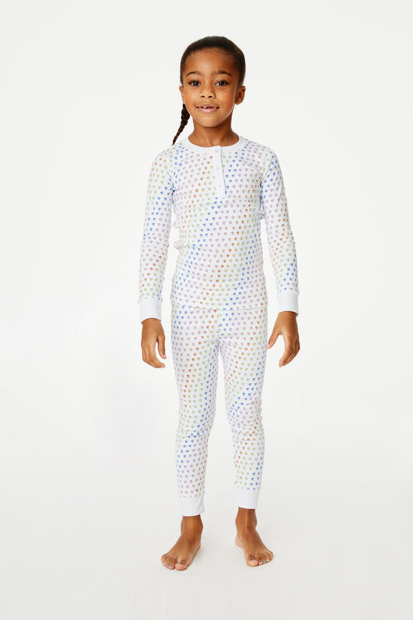 Kids Disco Heart Pajama Set Apparel Roller Rabbit   