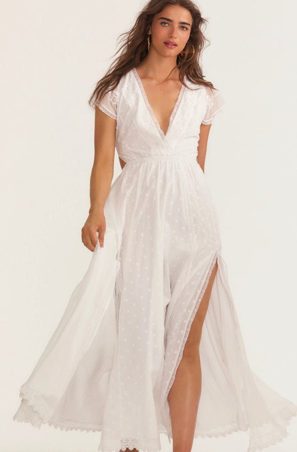 Vania Maxi Dress Apparel & Accessories LoveShackFancy   