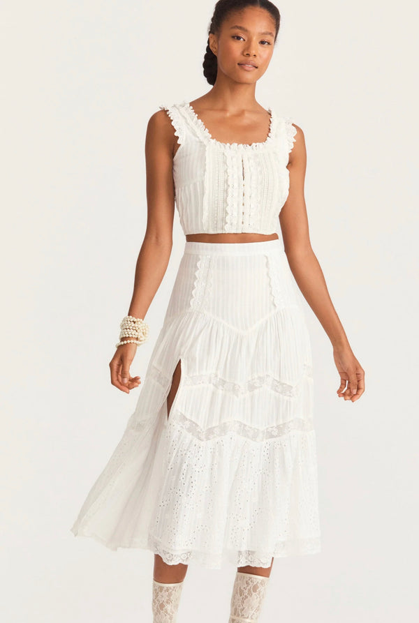 Meyer Skirt Apparel & Accessories LoveShackFancy   